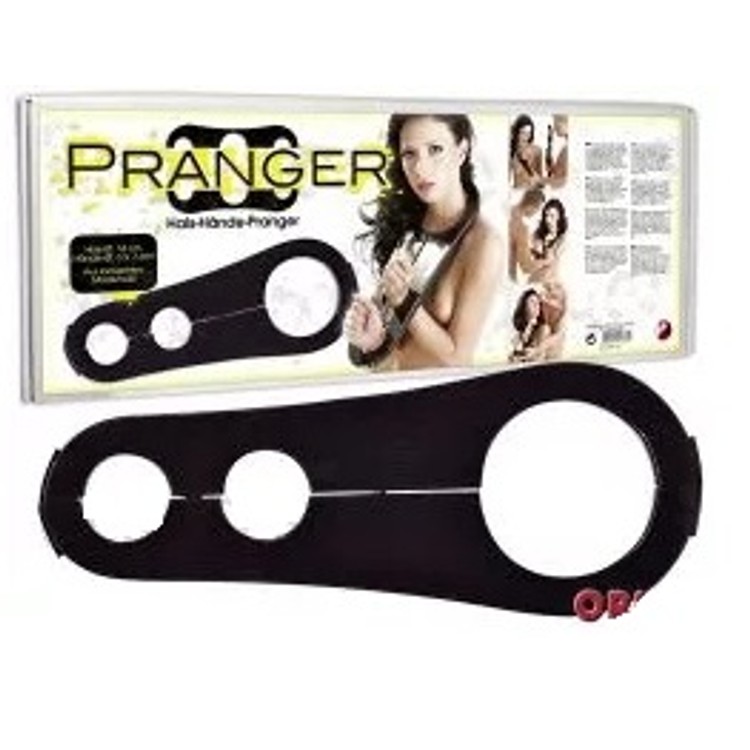 סד נעילה למגוון שימושים ותנוחות עשוי עץ שחור ורצועות עור