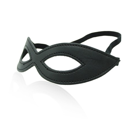 Mysterious style black eye mask