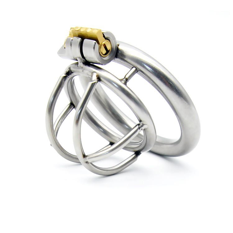 Locked in Jail S חגורת צניעות לגבר ממתכת מידה S