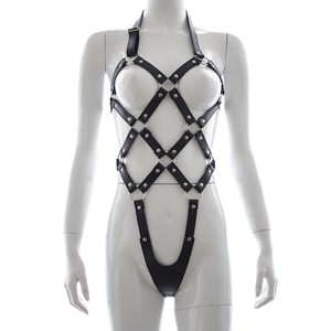 ​Sexy Faux-Leather Full Body Harness for Women​