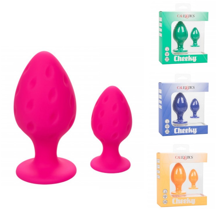 Cheeky סט פלאגים אנאליים ורודים CalExotics