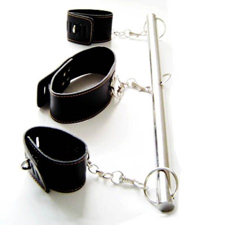 Metal Spreading Rod with Collar and Cuffs