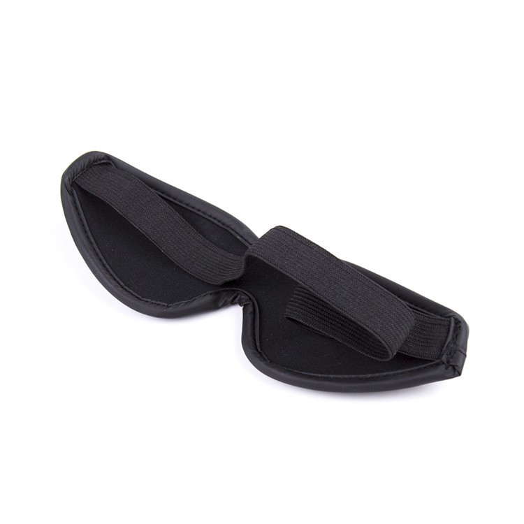 Glossy Black Blindfold