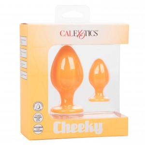 CalExotics Cheeky Orange Anal Plug Set