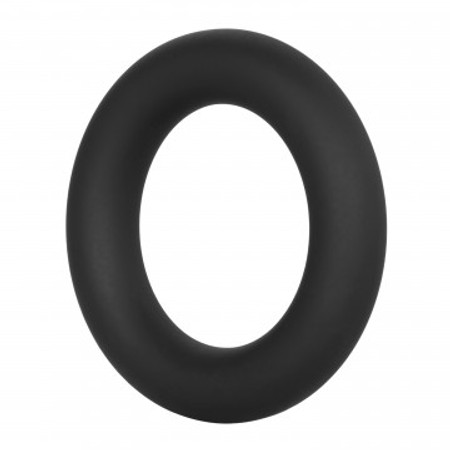 CalExotics Link Up Black Silicone Cockring for Stamina