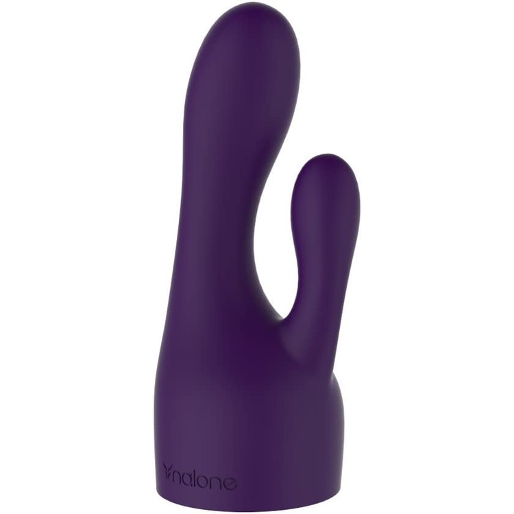 Pebble תוספת למג'יק וונד של Nalone מסיליקון בצורת פין - סגול