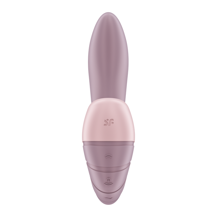 Supernova ויברטור יניקה לדגדגן עם רטט פנימי בצורת מקטרת Satisfyer