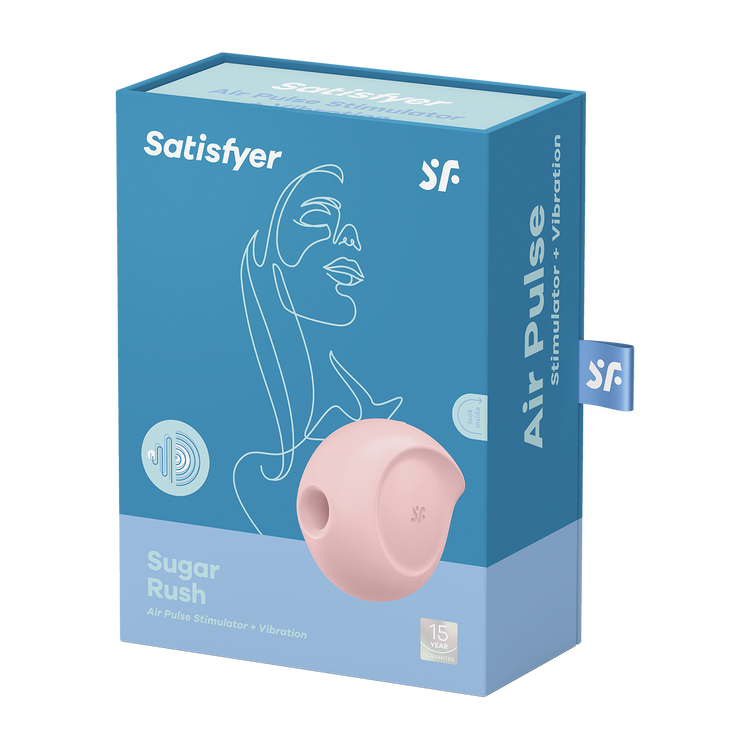 Sugar Rush ויברטור יניקה קטן בצורת טיפה Satisfyer