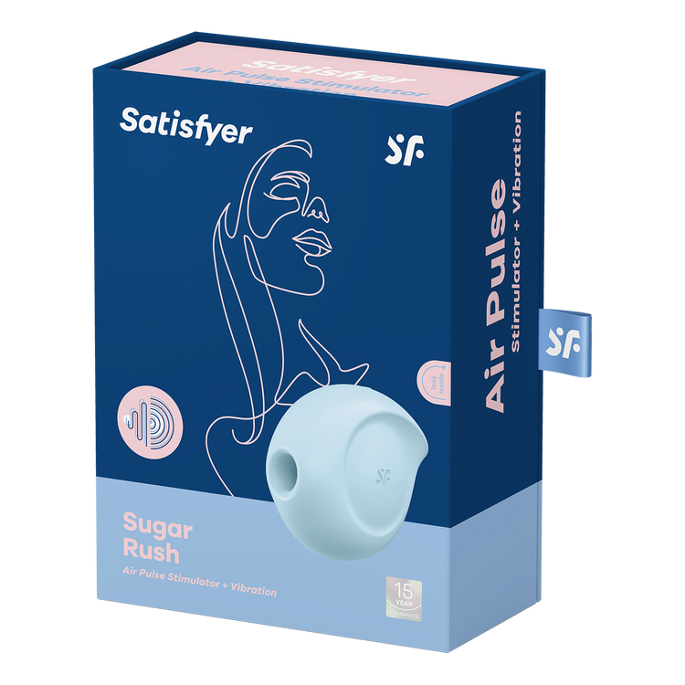 Sugar Rush ויברטור יניקה קטן בצורת טיפה Satisfyer