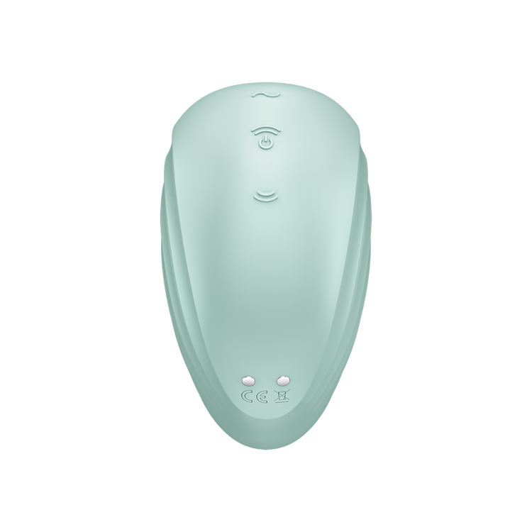 Pearl Diver ויברטור שואב יונק קטן בצורת קונכיה מסטיספייר Libido