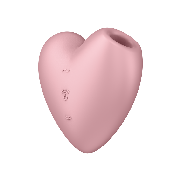 Cutie Heart ויברטור יניקה קטן בצורת לב בצבעי פסטל Satisfyer