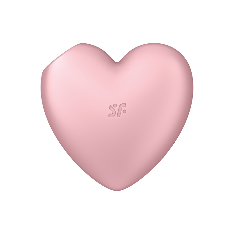 Cutie Heart ויברטור יניקה קטן בצורת לב בצבעי פסטל Satisfyer