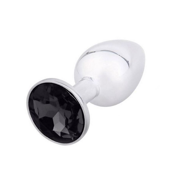 פלאג מתכת קטן עם אבן קישוט