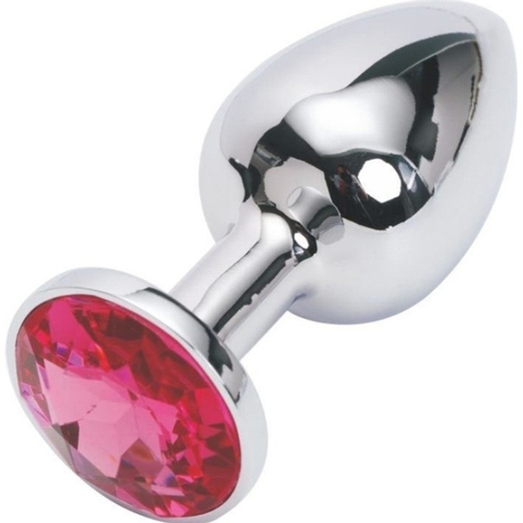 פלאג מתכת קטן עם אבן קישוט