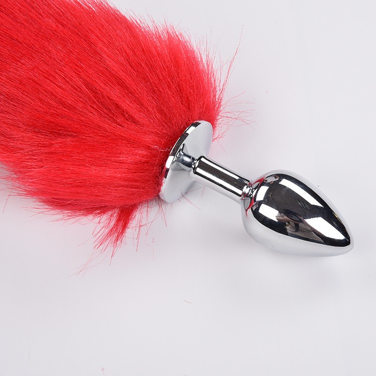 פלאג זנב חתול אדום בינוני