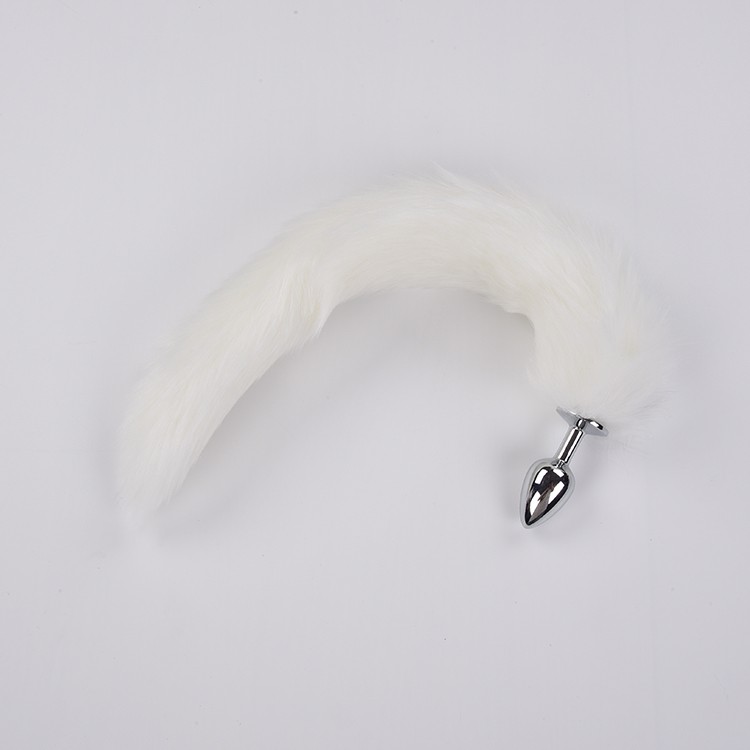 פלאג זנב חתול לבן קטן