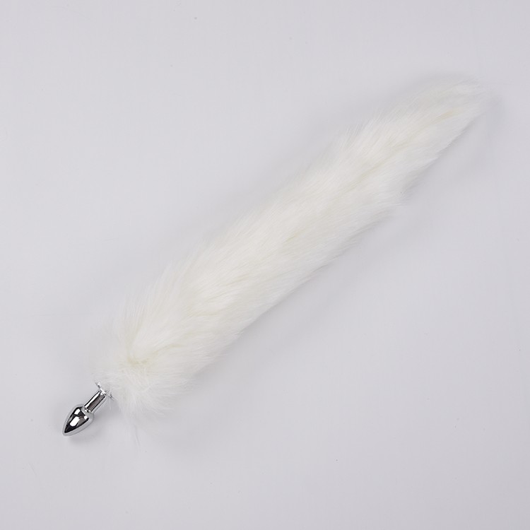 פלאג זנב חתול לבן קטן