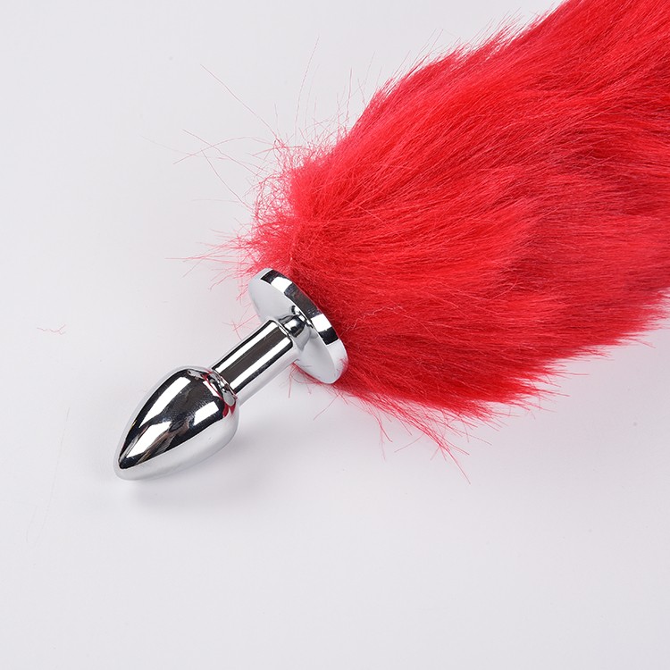 פלאג זנב חתול אדום גדול