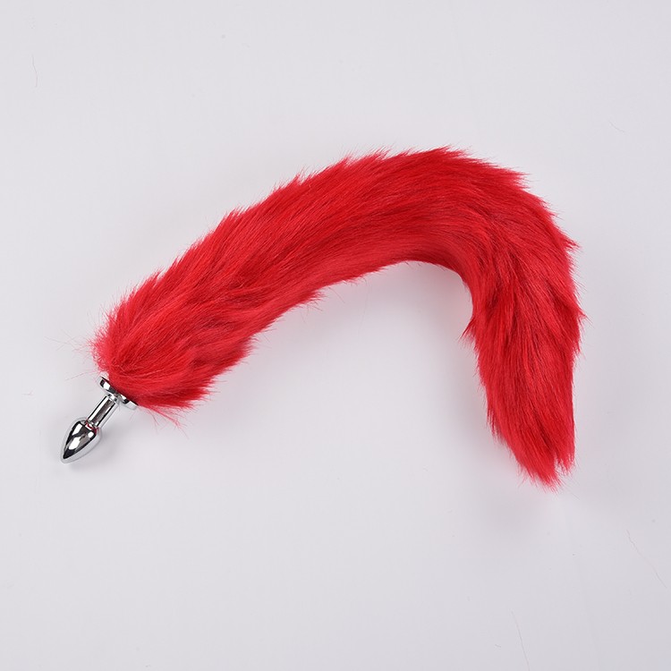 פלאג זנב חתול אדום גדול