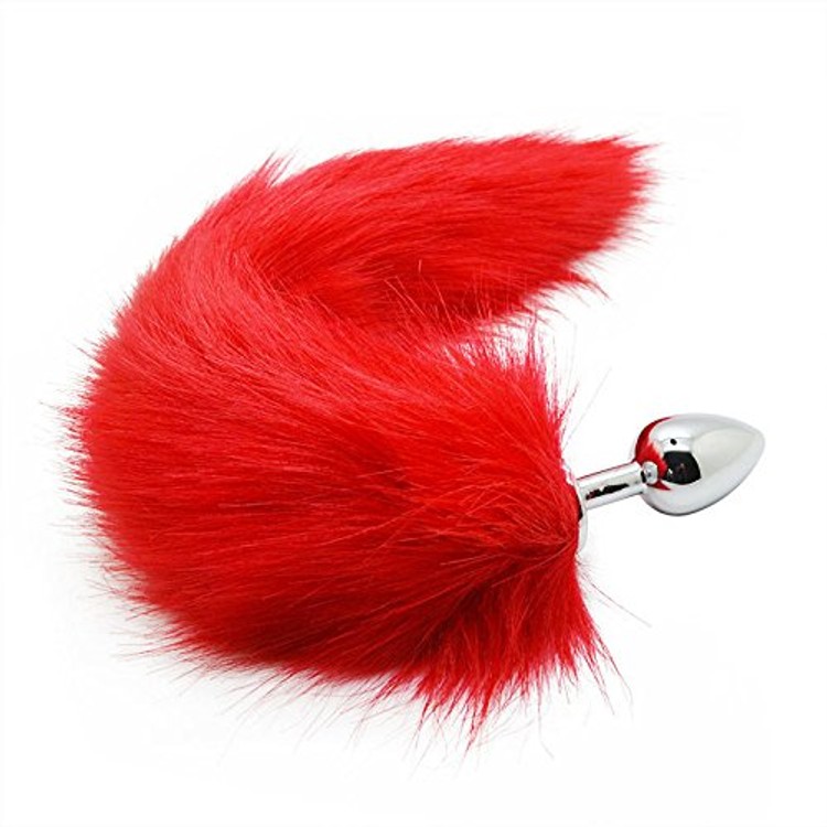 פלאג זנב חתול אדום גדול