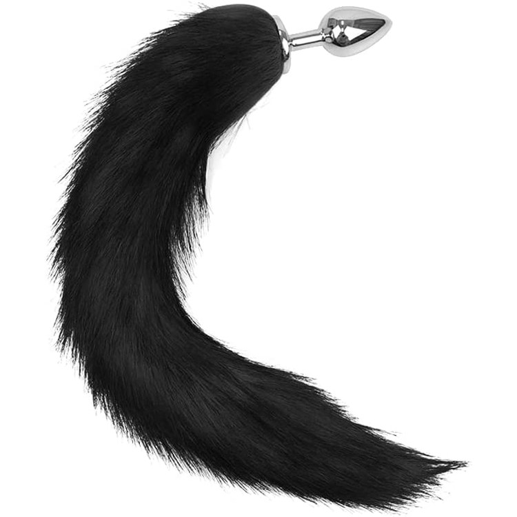 פלאג זנב חתול שחור קטן