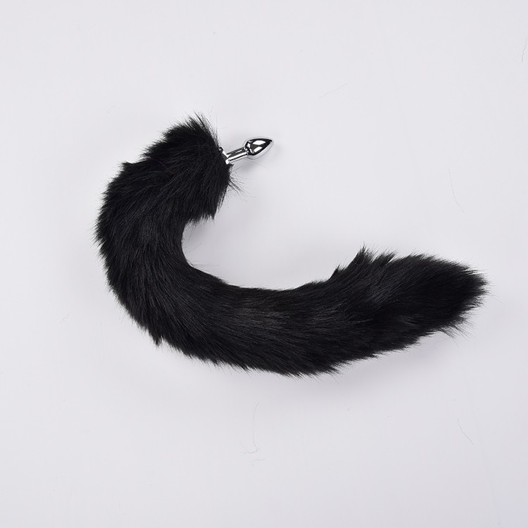 פלאג זנב חתול שחור קטן