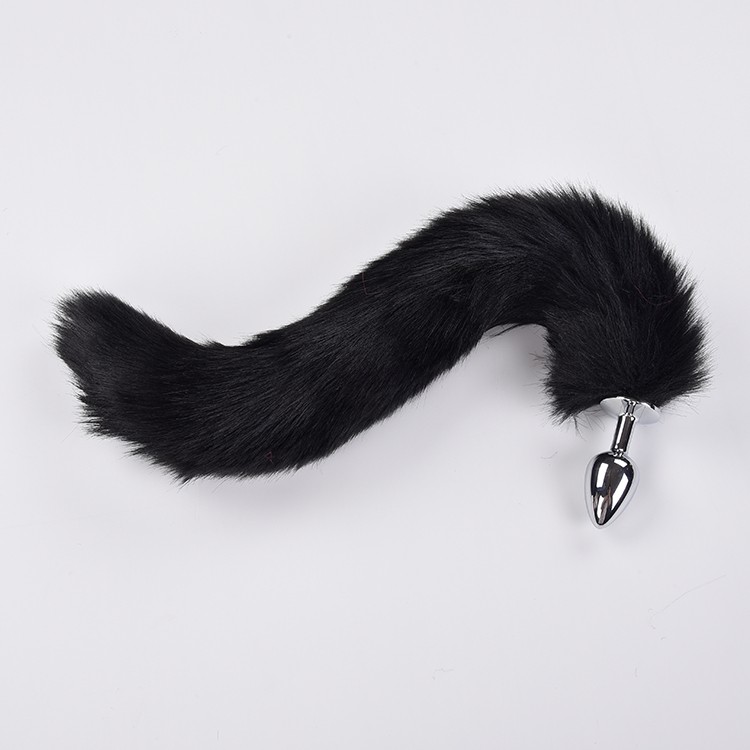 פלאג זנב חתול שחור גדול