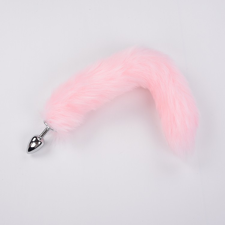 פלאג זנב חתול ורוד בינוני