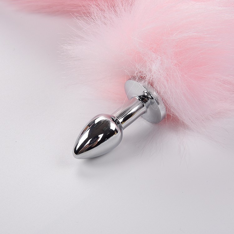 פלאג זנב חתול ורוד בינוני