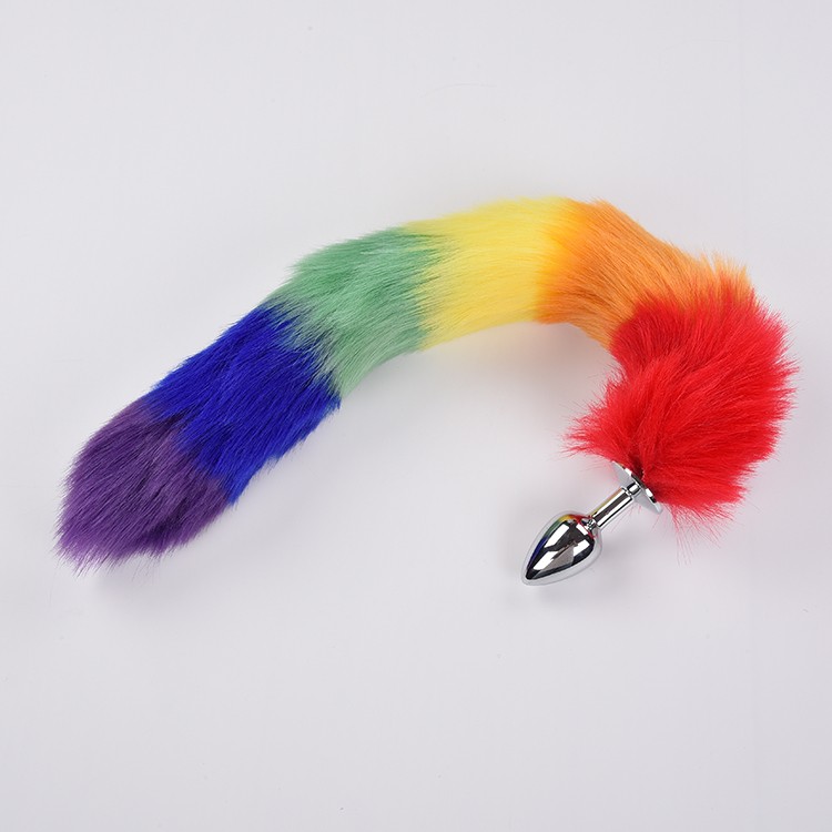 פלאג מתכת M עם זנב קשת ארוך