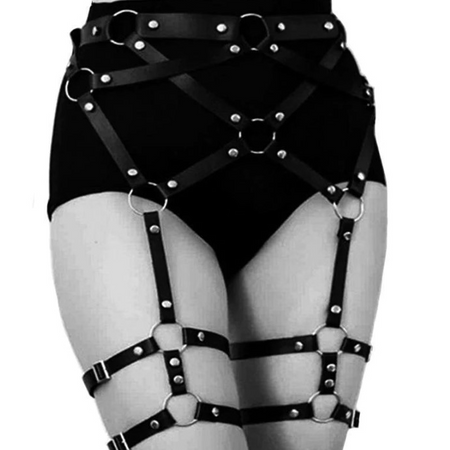 Fetish Waist and Thigh Harness