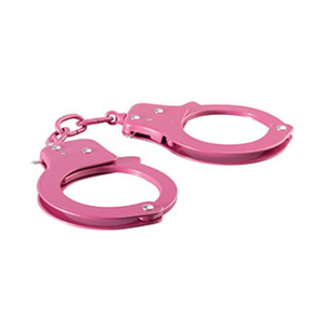 NMC Sex Extra Pink Metal Handcuffs