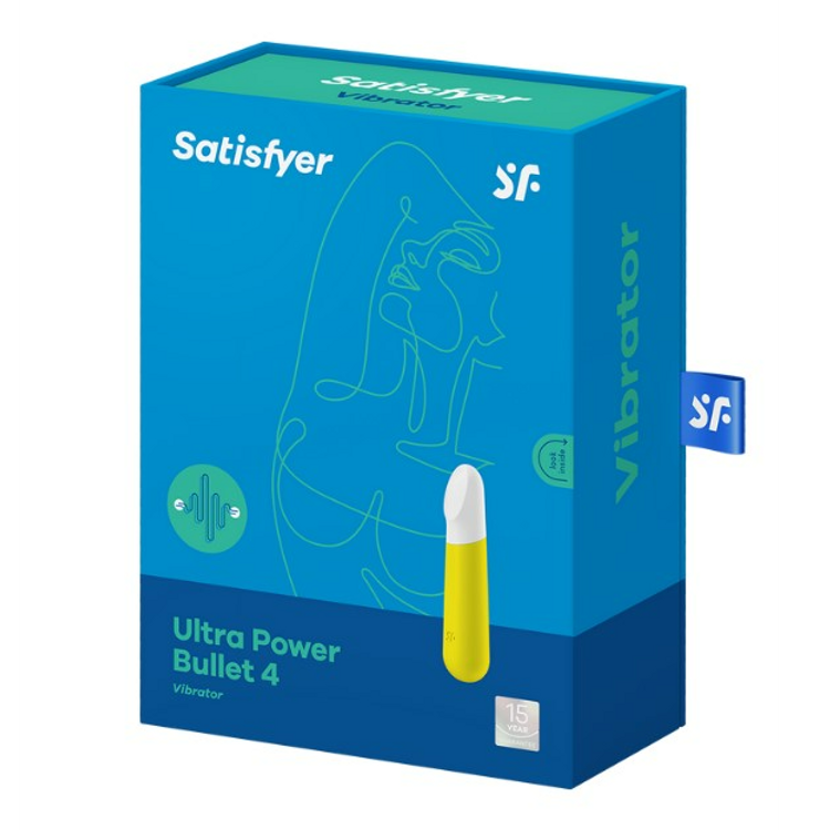 Ultra Power Bullet 4 ויברטור קטן לדגדגן סטיספייר