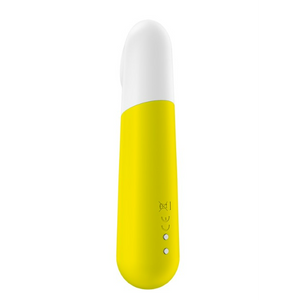 Ultra Power Bullet 4 ויברטור חיצוני קטן חזק בצבע צהוב של Satisfyer