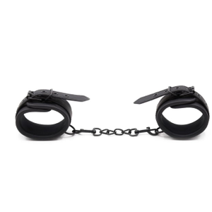 Naughty Toys Black Neoprene Handcuffs