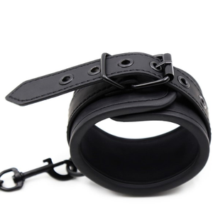Naughty Toys Black Neoprene Handcuffs