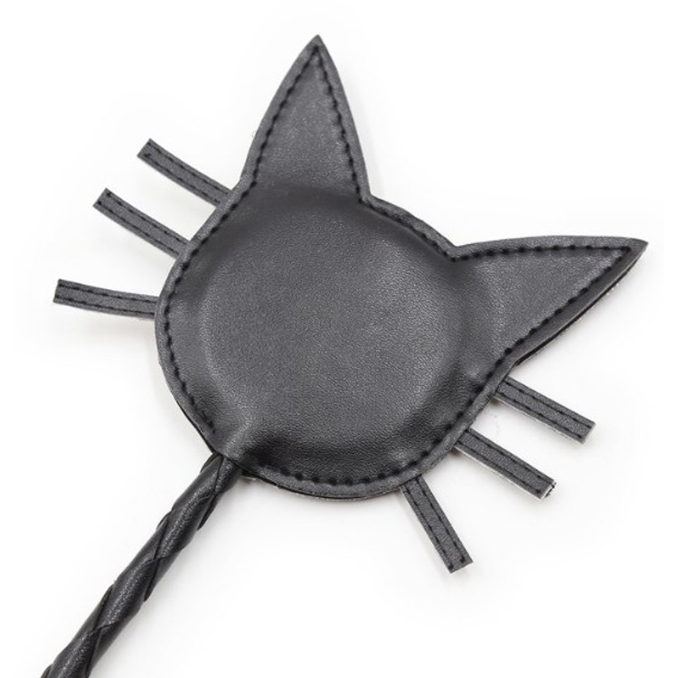 שוט רכיבה ארוך  בדמות חתול מנומר