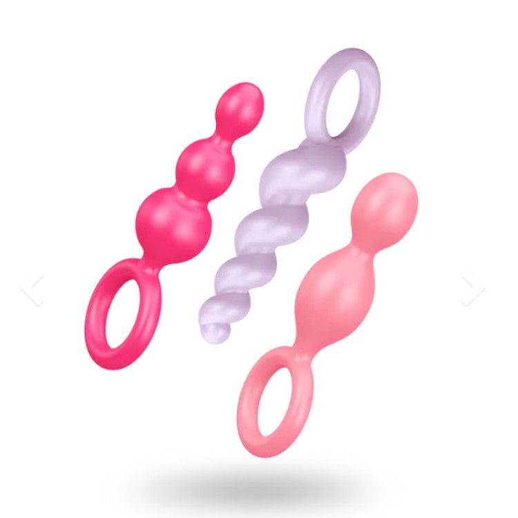 ​Booty Call By Satisfayer סט פלאגים אנאליים​ צבעוניים