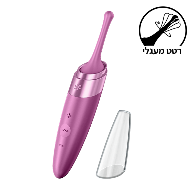 Twirling Delight ויברטור דק לגירוי חיצוני Satisfyer