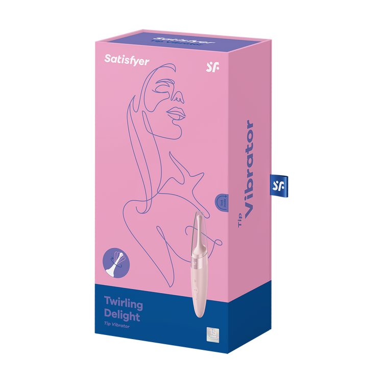 Twirling Delight ויברטור דק לגירוי חיצוני Satisfyer