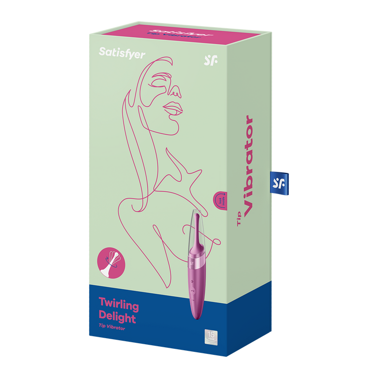 Twirling Delight ויברטור דק לגירוי חיצוני Satisfyer