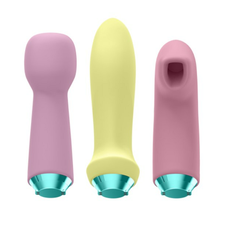 Fabulous Four ערכת ויברטורים רוטטים ויונק Satisfyer