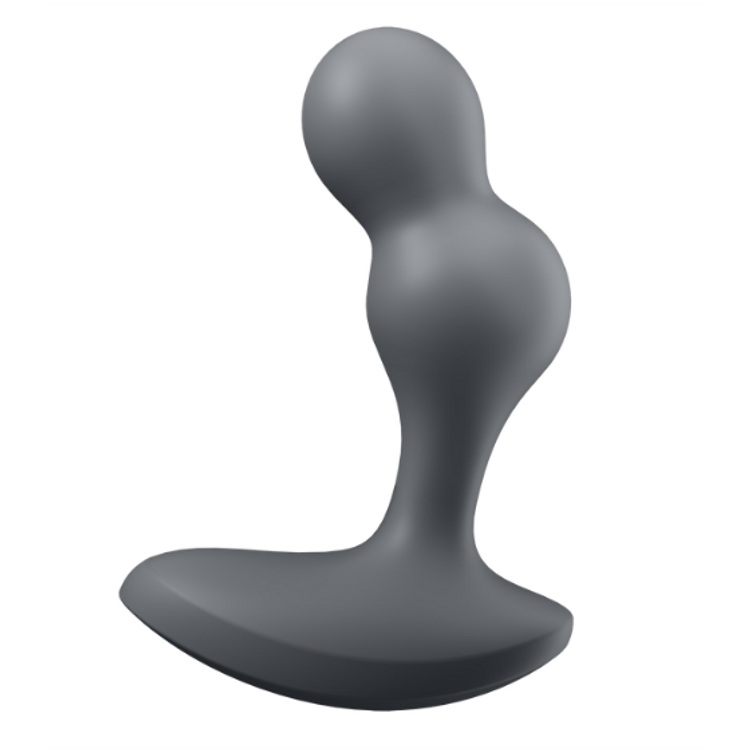 Deep Diver פלאג אנאלי רוטט אפור עם כדורים Satisfyer