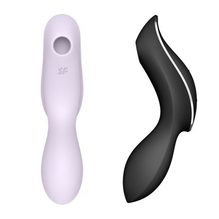 Satisfyer Curvy Trinity 2 Double Sided Air Suction Vibrator