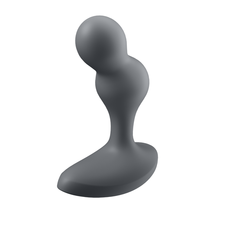 Deep Diver פלאג אנאלי רוטט אפור עם כדורים Satisfyer