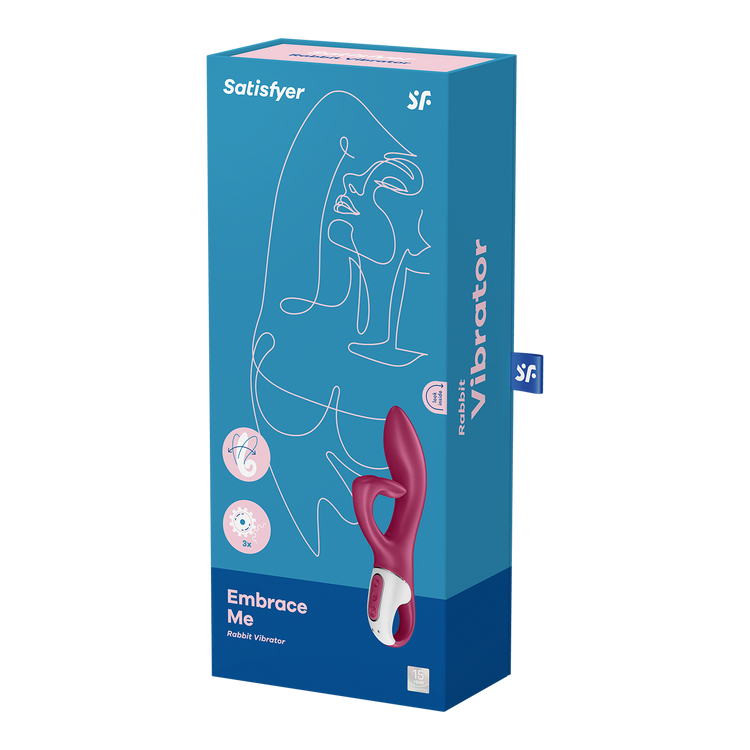 Embrace Me ויברטור ארנבון לגירוי כפול