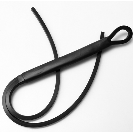 Square-tipped 2 Tail Rubber Whip