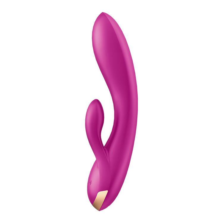 Double Flex ארנבון לגירוי כפול עם אפליקציה