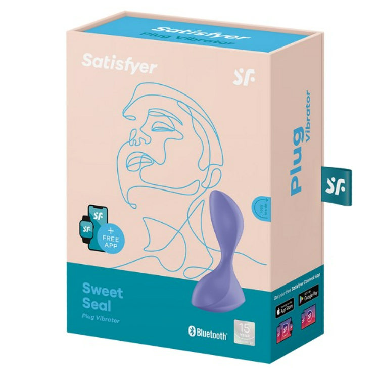הכירו את  Sweet Seal פלאג אנאלי רוטט גמיש עם אפליקציה Satisfyer