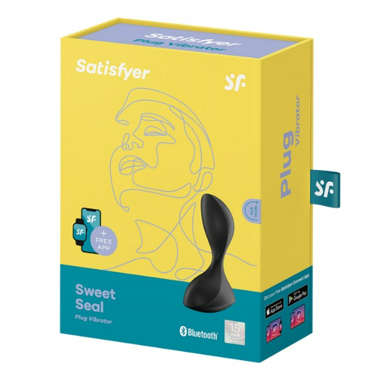 הכירו את  Sweet Seal פלאג אנאלי רוטט גמיש עם אפליקציה Satisfyer